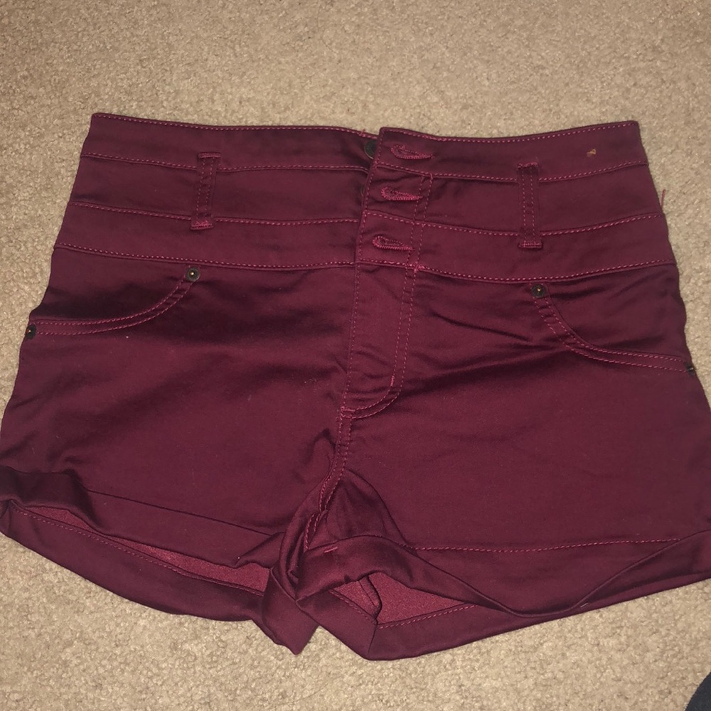 High waist shorts